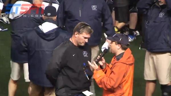 Rory Rosenbach Pregame 3A Title