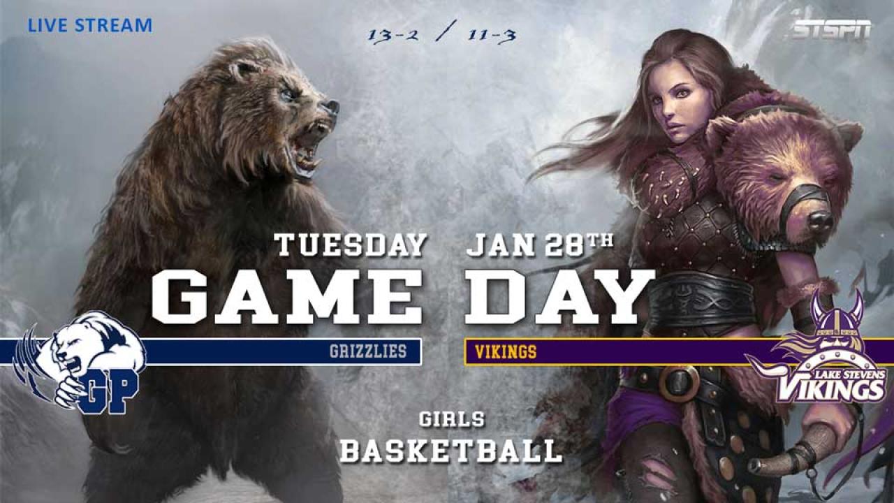 Vikings at Grizzlies Girls Basketball