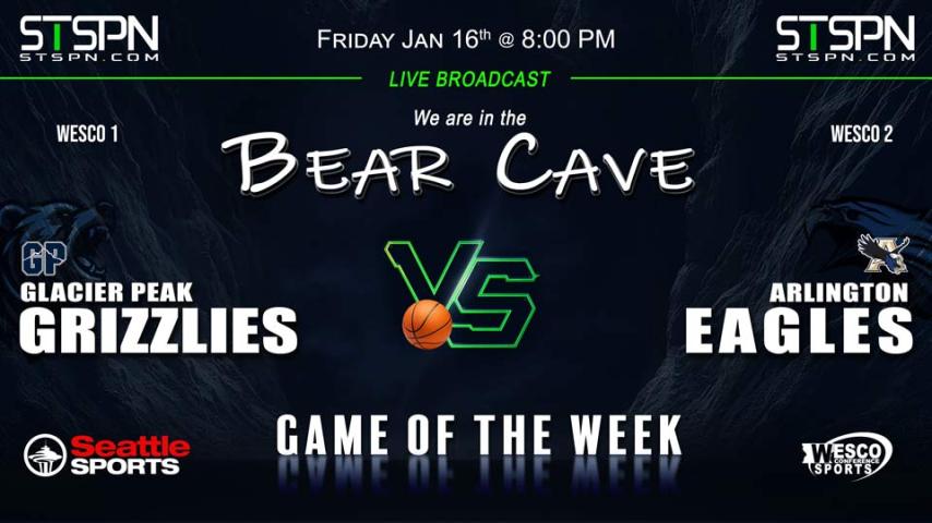 Glacier Peak vs Arlington Basketball