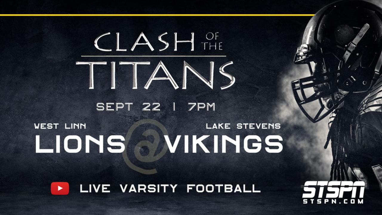 West Linn Lions at Lake Stevens Vikings Football